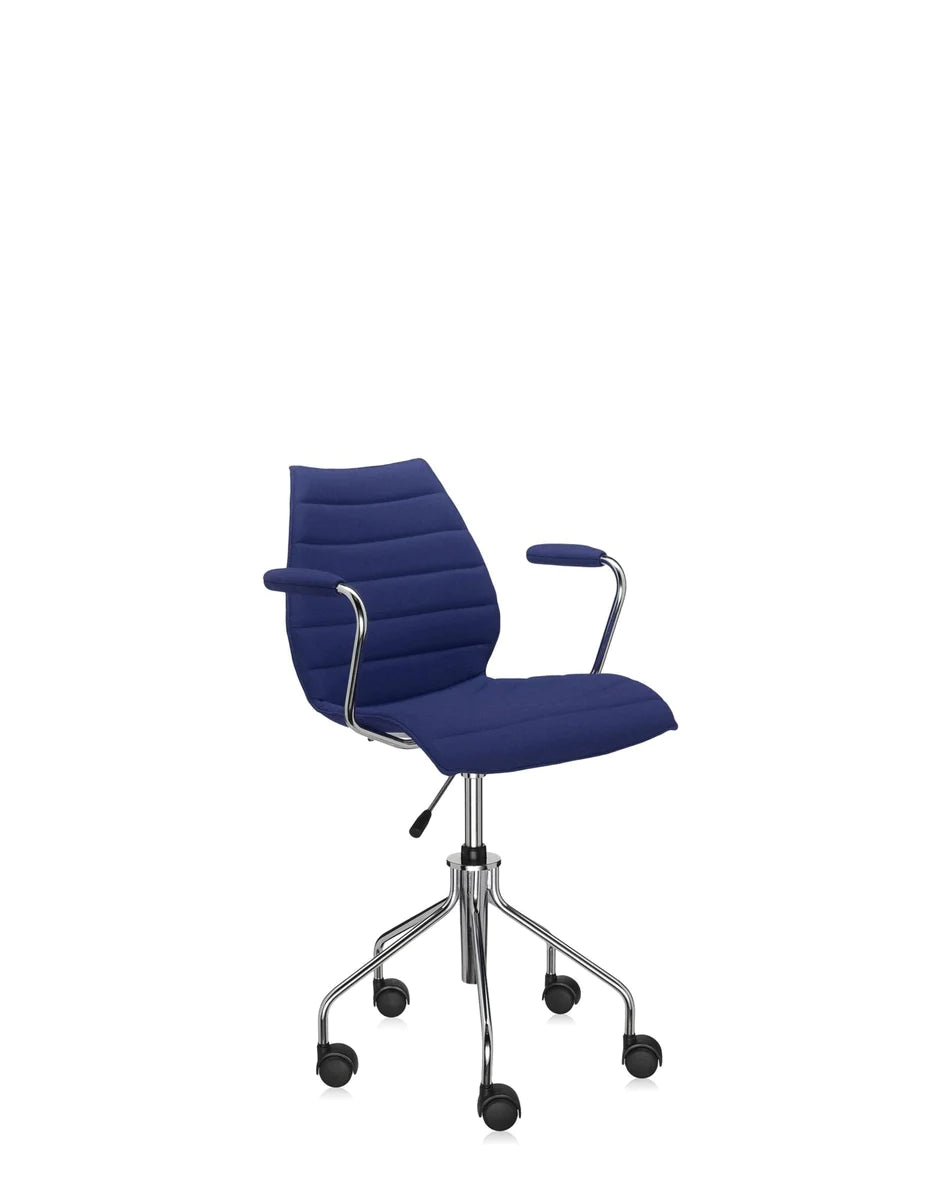 Kartell Maui Soft Trevira fauteuil, blauw