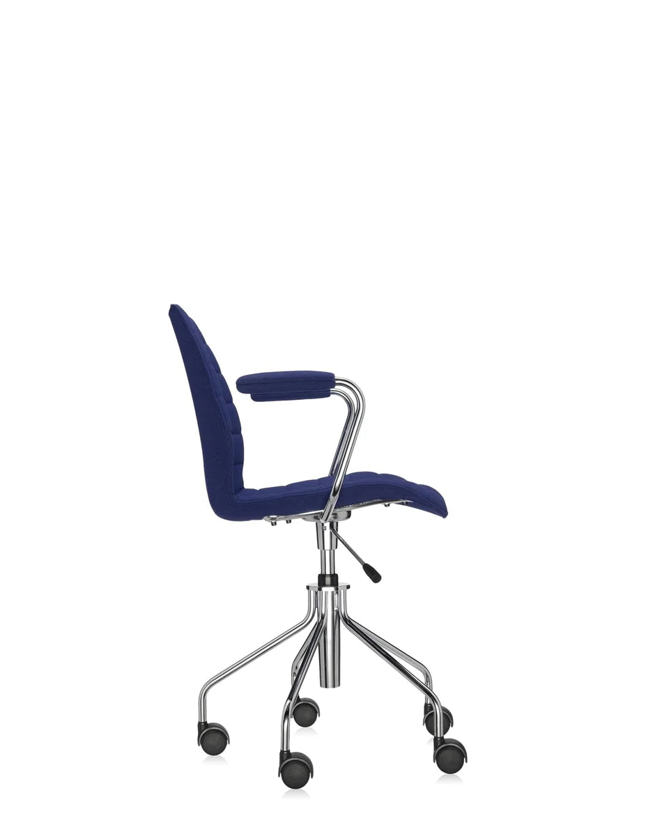 Kartell Maui Soft Trevira fauteuil, blauw