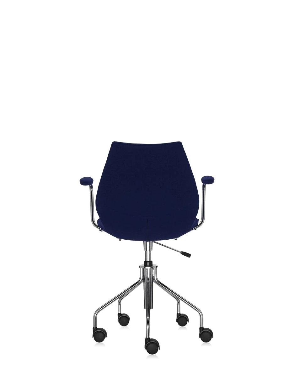 Kartell Maui Soft Trevira fauteuil, blauw