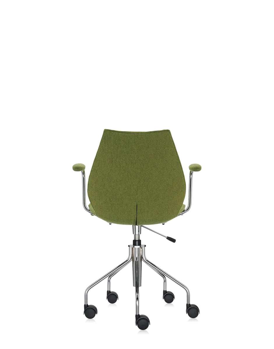 Fauteuil Kartell Maui Soft Trevira, vert acide