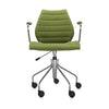 Fauteuil Kartell Maui Soft Trevira, vert acide