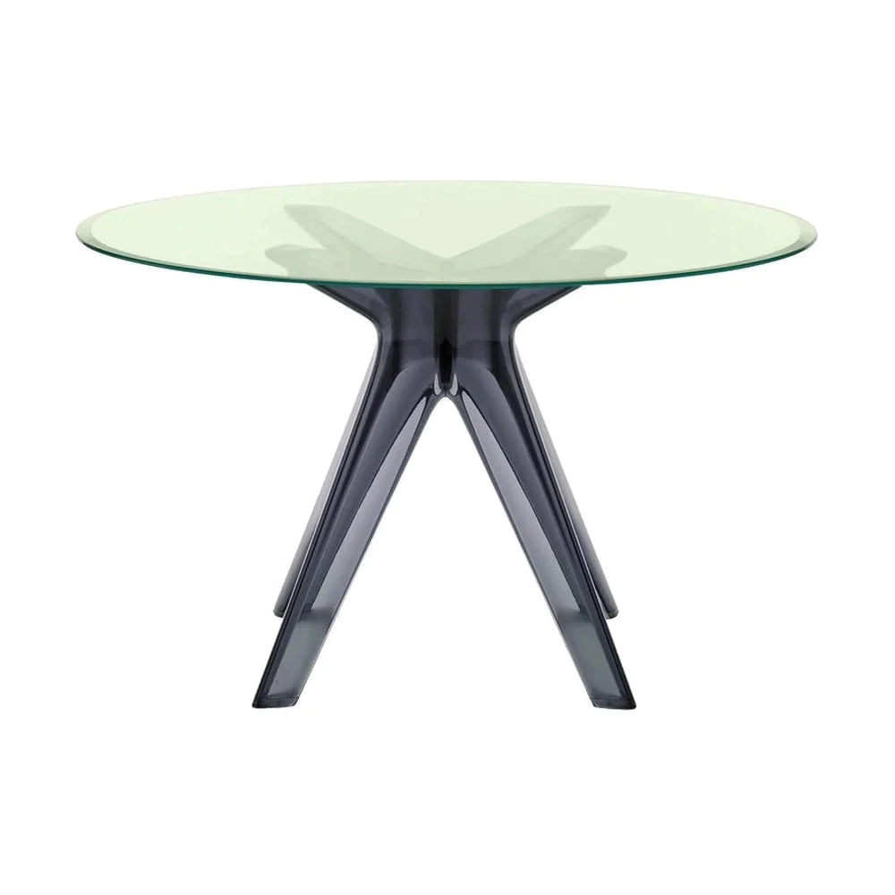 Kartell Sir Gio Table Round，Fume/Green