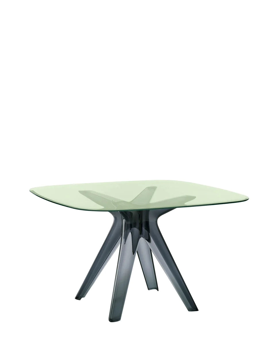 Kartell Sir Gio Table Square, humo/verde