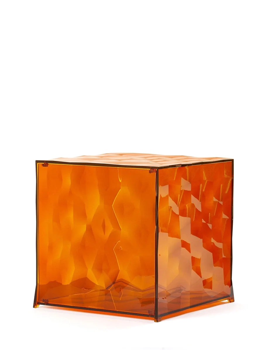 Kartell Optic Container med dør, Amber