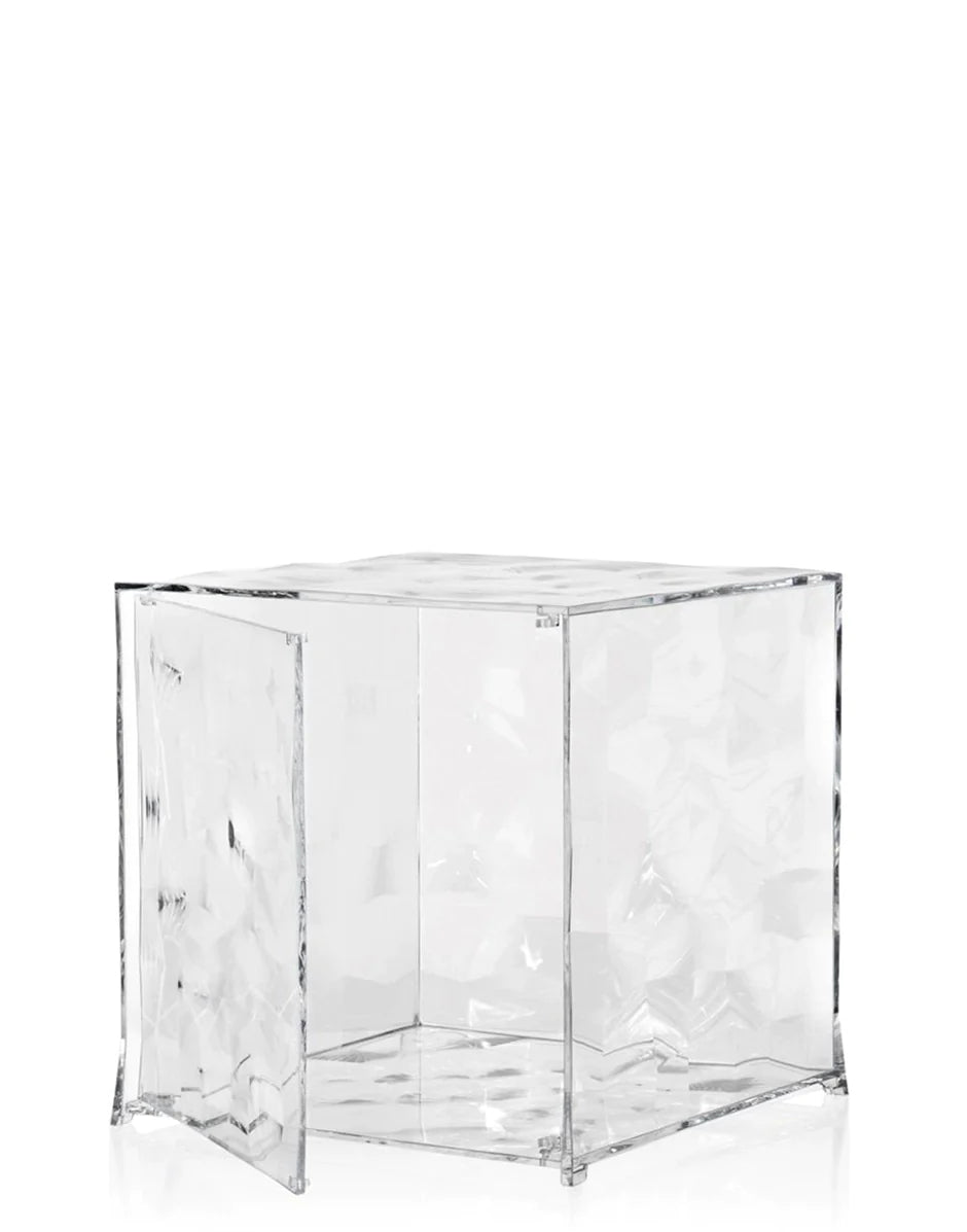 Kartell optische container met deur, kristal