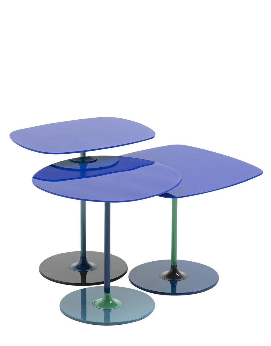 Kartell Thierry Side Table Medium, Blue