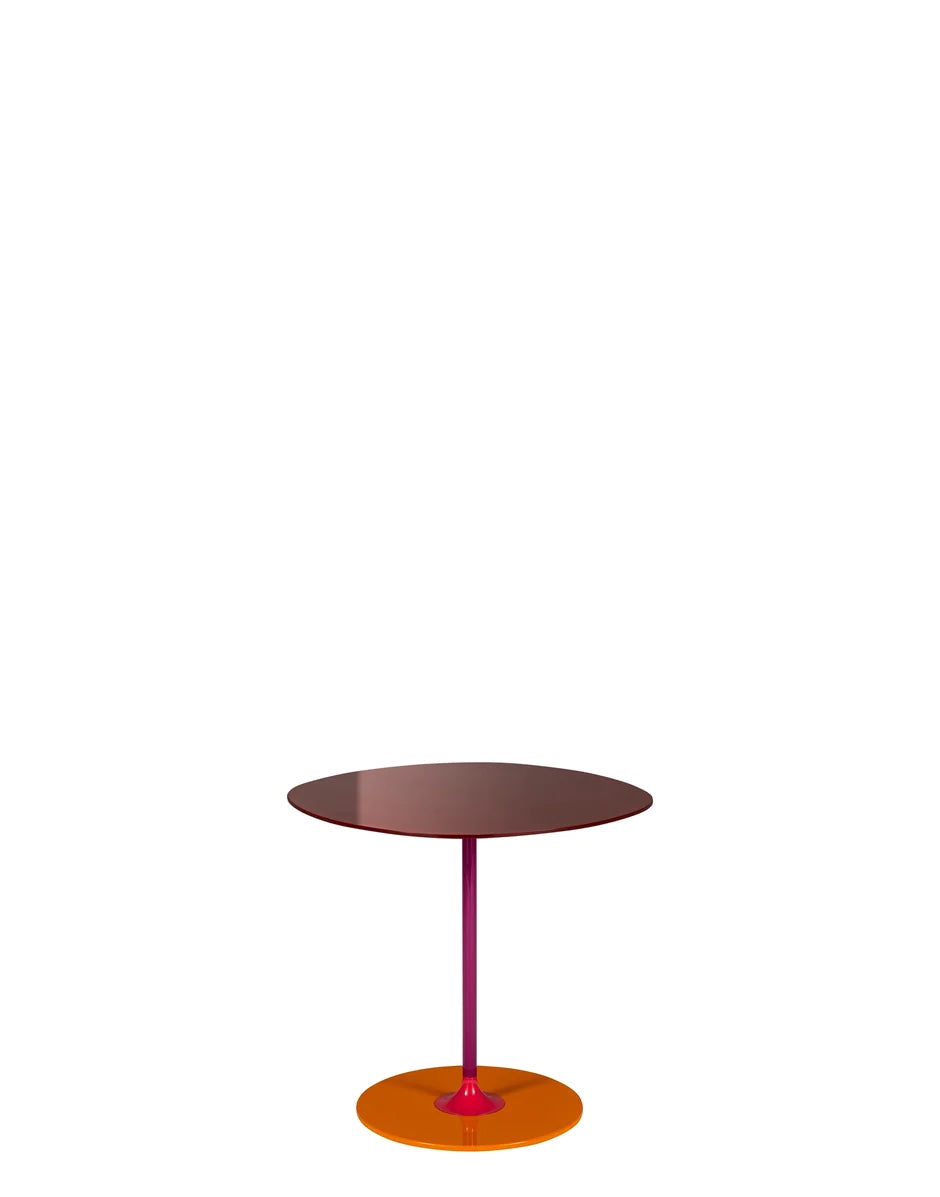 Kartell Thierry Side Table Medium, Bordeaux