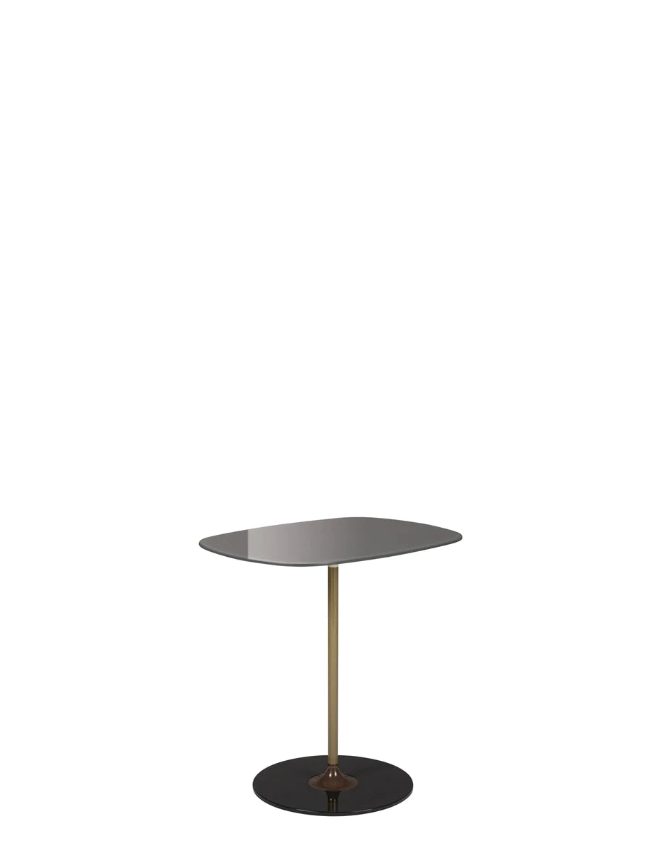 Table d'appoint Kartell Thierry haute, gris