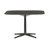 Kartell Multiplo Table Runde mit Star Base Marble 99x99 cm, schwarz