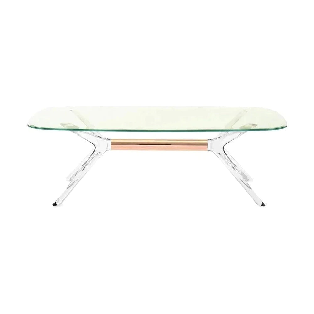 Table d'appoint Kartell Blast rectangulaire, bronze / vert