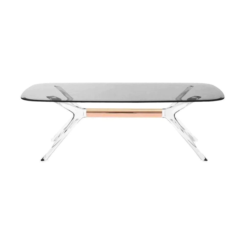 Table d'appoint Kartell Blast rectangulaire, bronze / gris