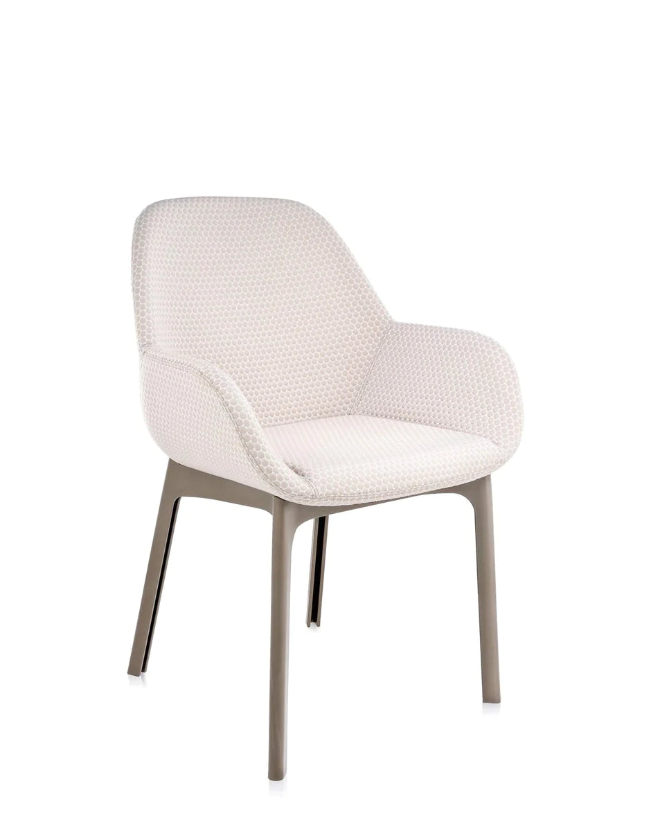 Fauteuil Kartell Clap, taupe / beige
