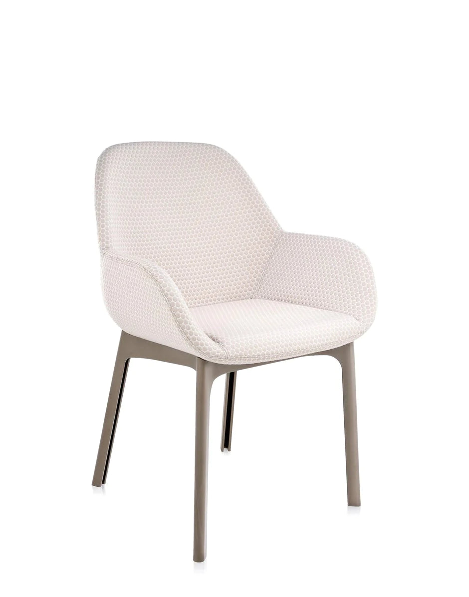 Kartell klapp lænestol, taupe/beige