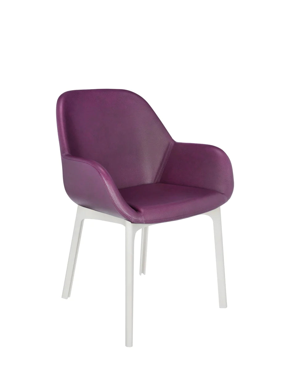 Kartell Clap Pvc Poldyair, Bianco/Plum