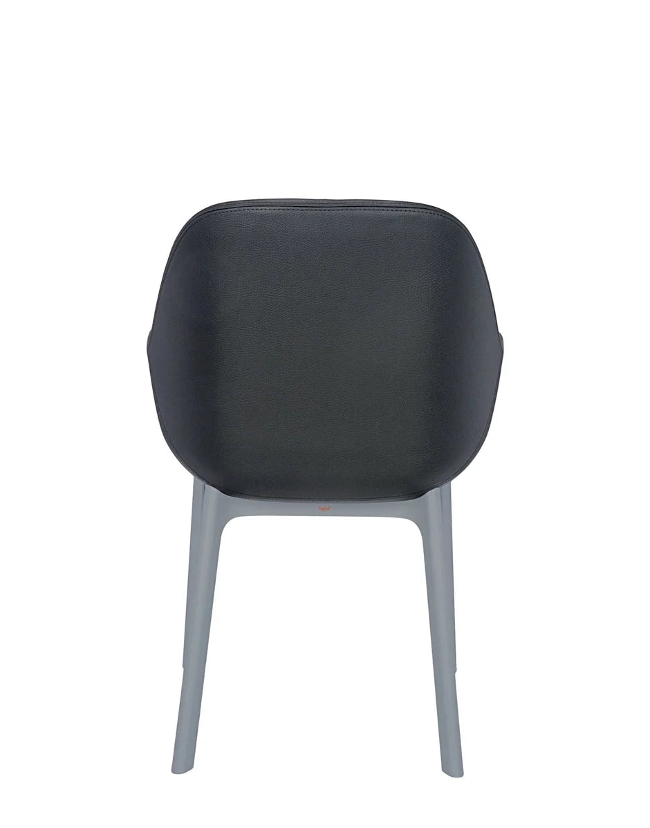 Kartell Clap PVC fauteuil, grijs/donkergrijs