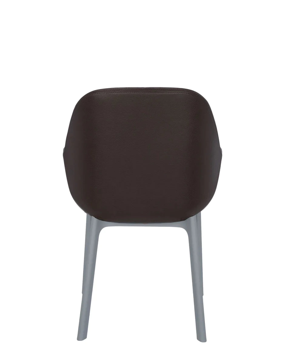 Kartell Klatschen PVC -Sessel, Grau/Ziegelrot rot