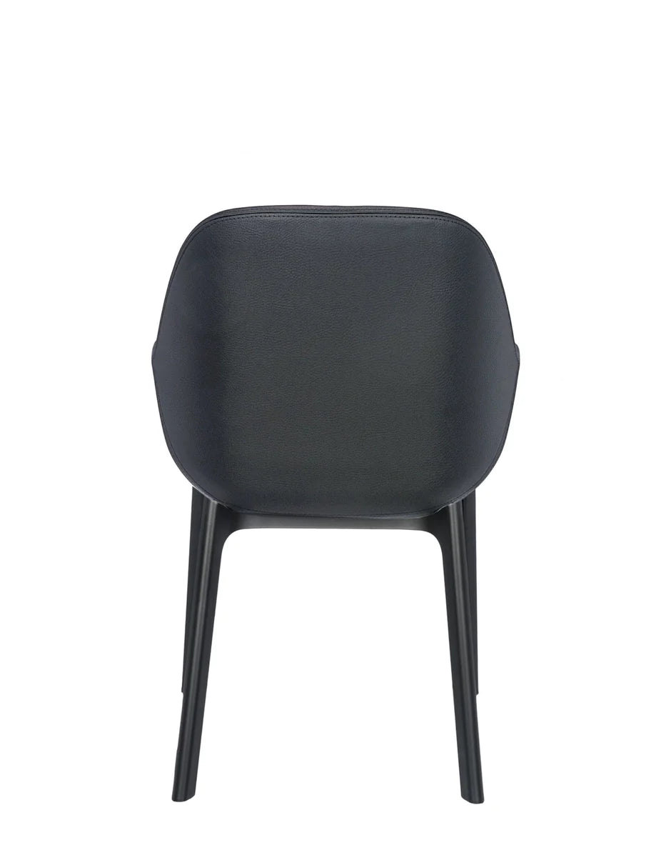 Kartell拍手PVC扶手椅，黑色/深灰色