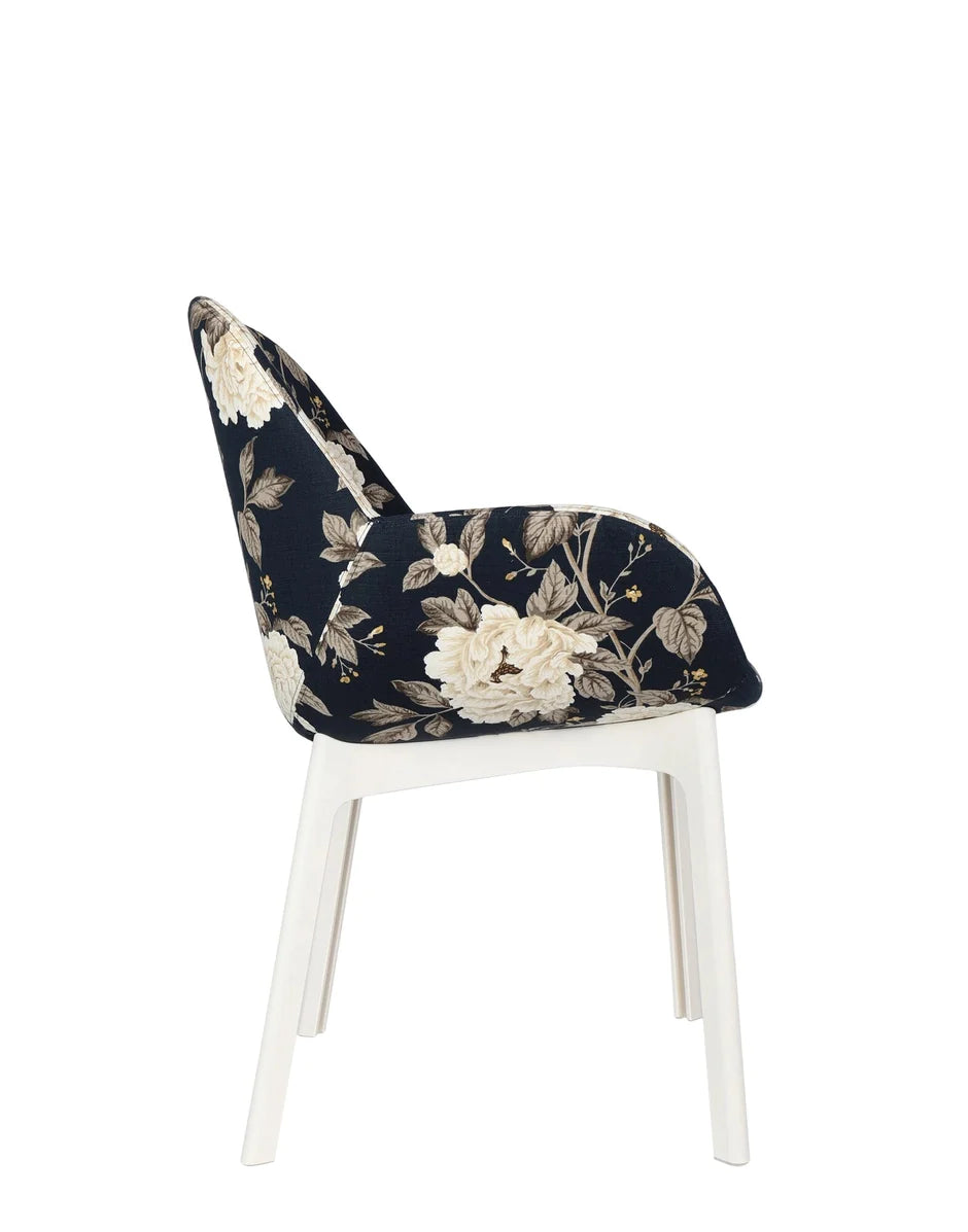 Kartell Clap Flowers Armchair, White/Peony