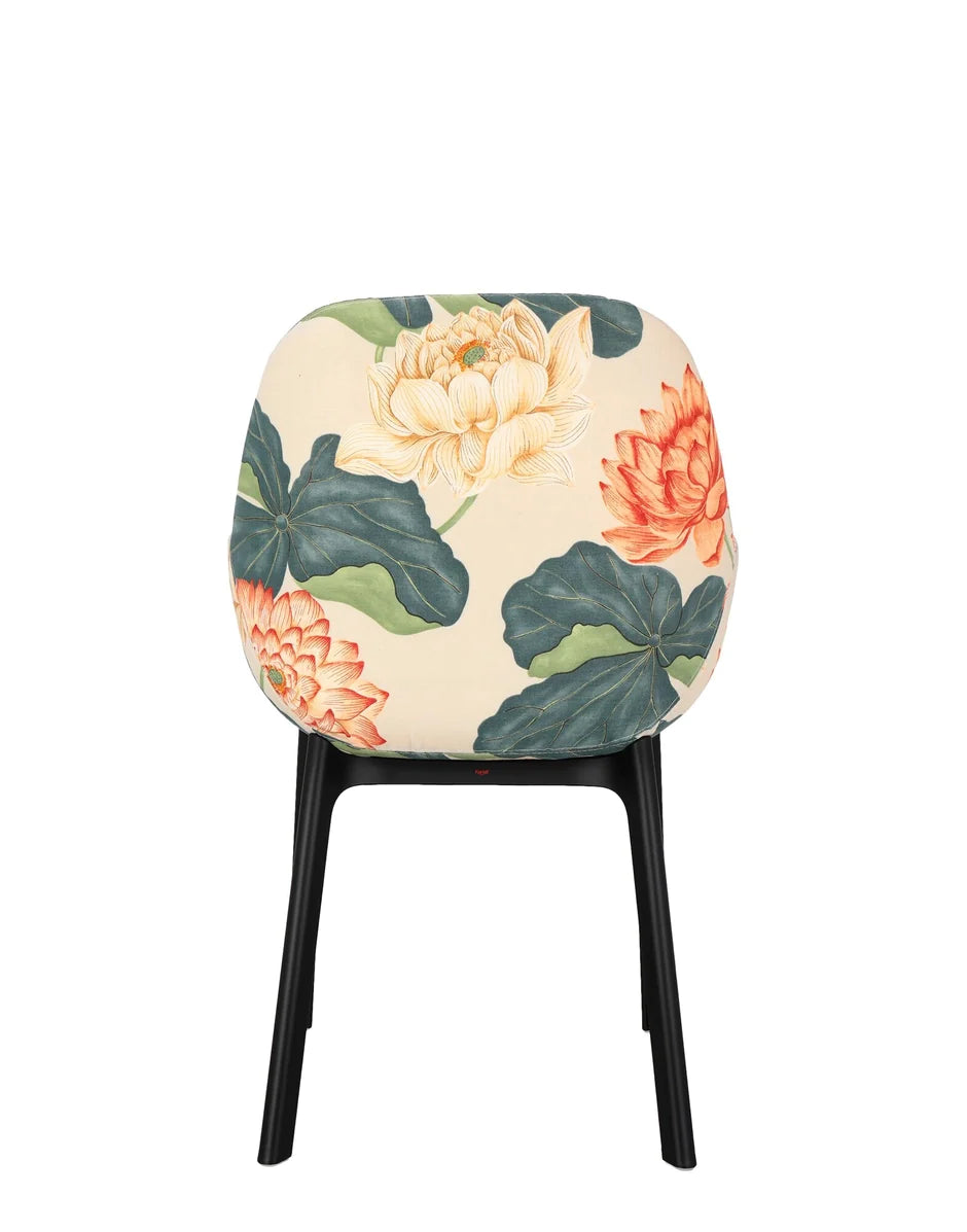Kartell klatschen Blumen Sessel, Schwarz/Kew