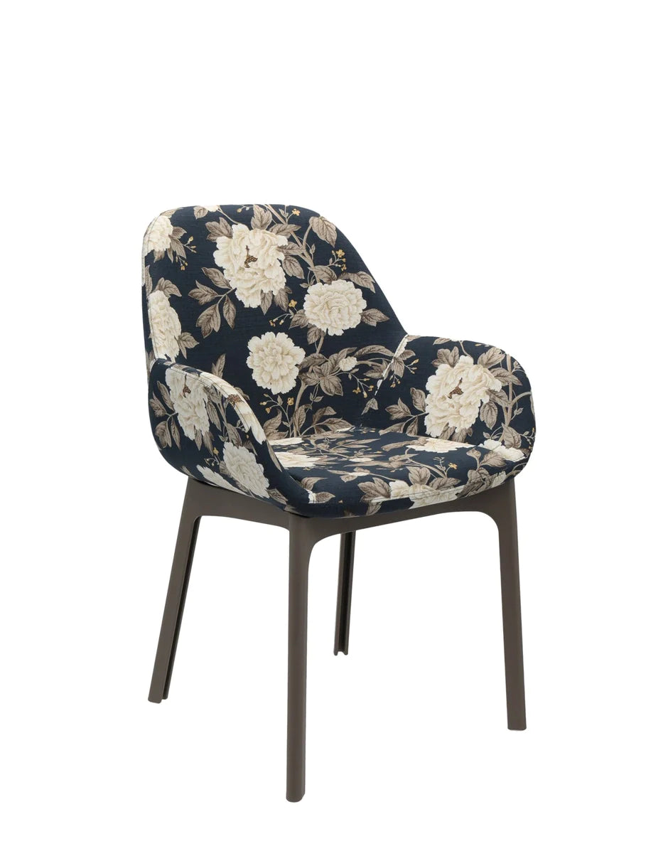 Kartell Clap Flowers Armchair, Taupe/Peony