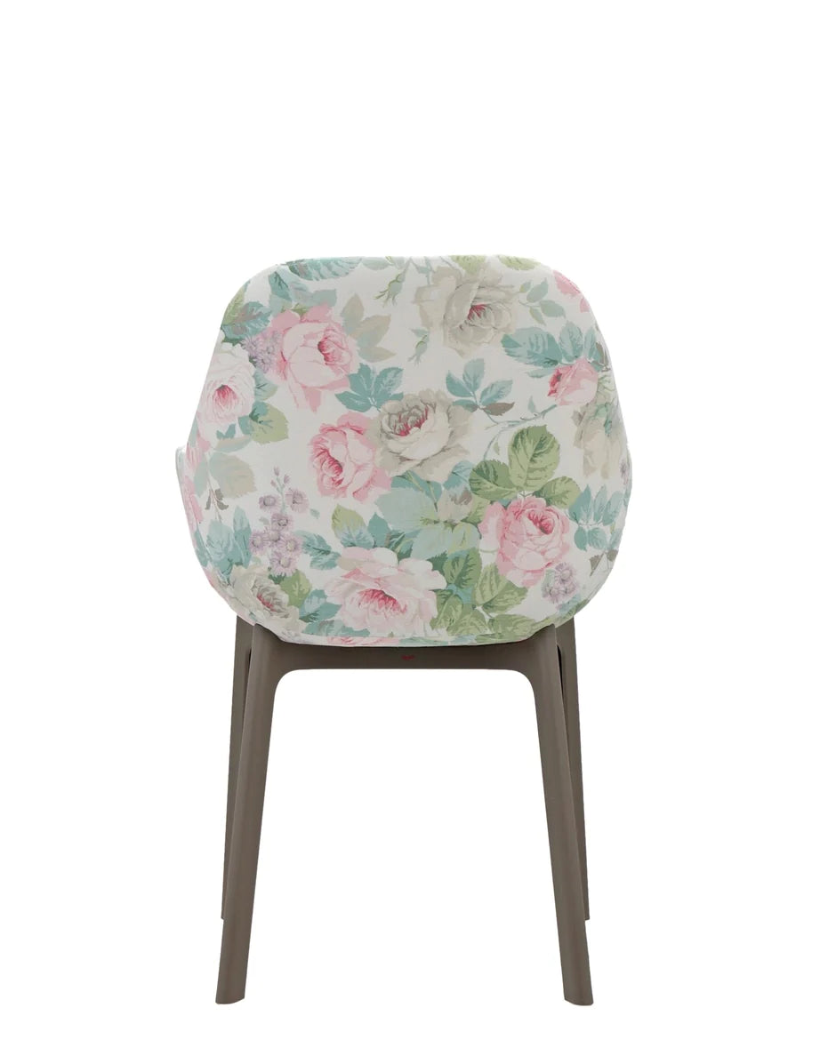 Kartell Clap Flowers fauteuil, taupe/Chelsea