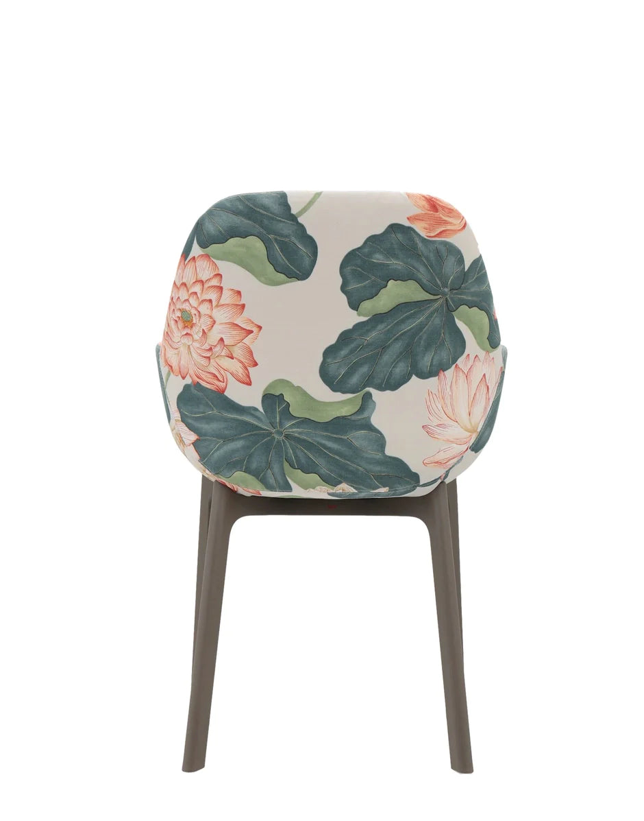 Fauteuil Kartell Clap Flowers, taupe / kew