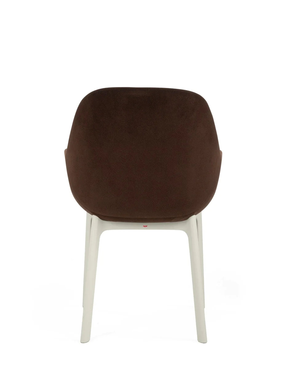 Kartell Clap Aquaclean Armchair, White/Brick Red