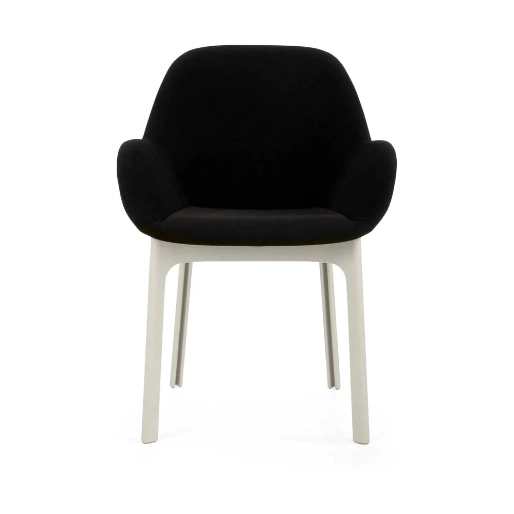 Fauteuil Kartell Clap Aquaclean, blanc / noir