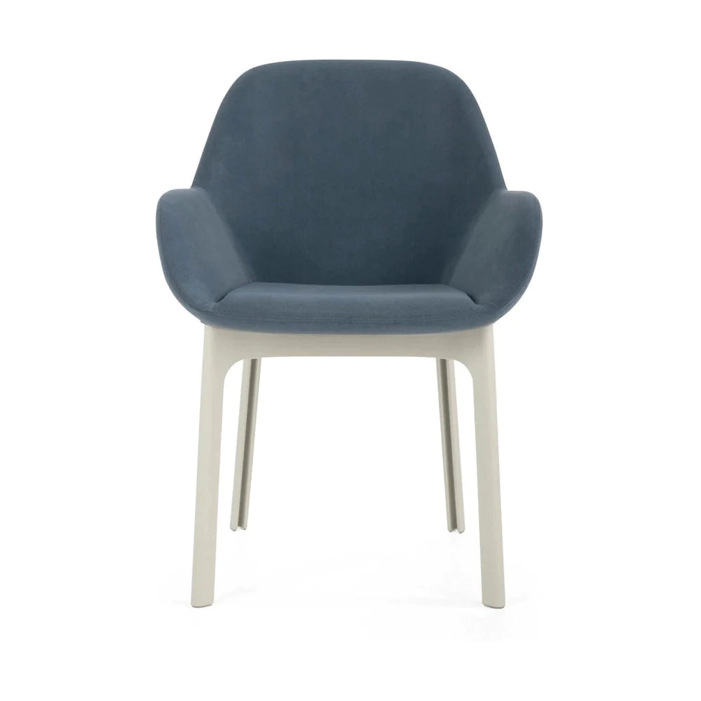 Kartell Clap Aquaclean fauteuil, wit/stof