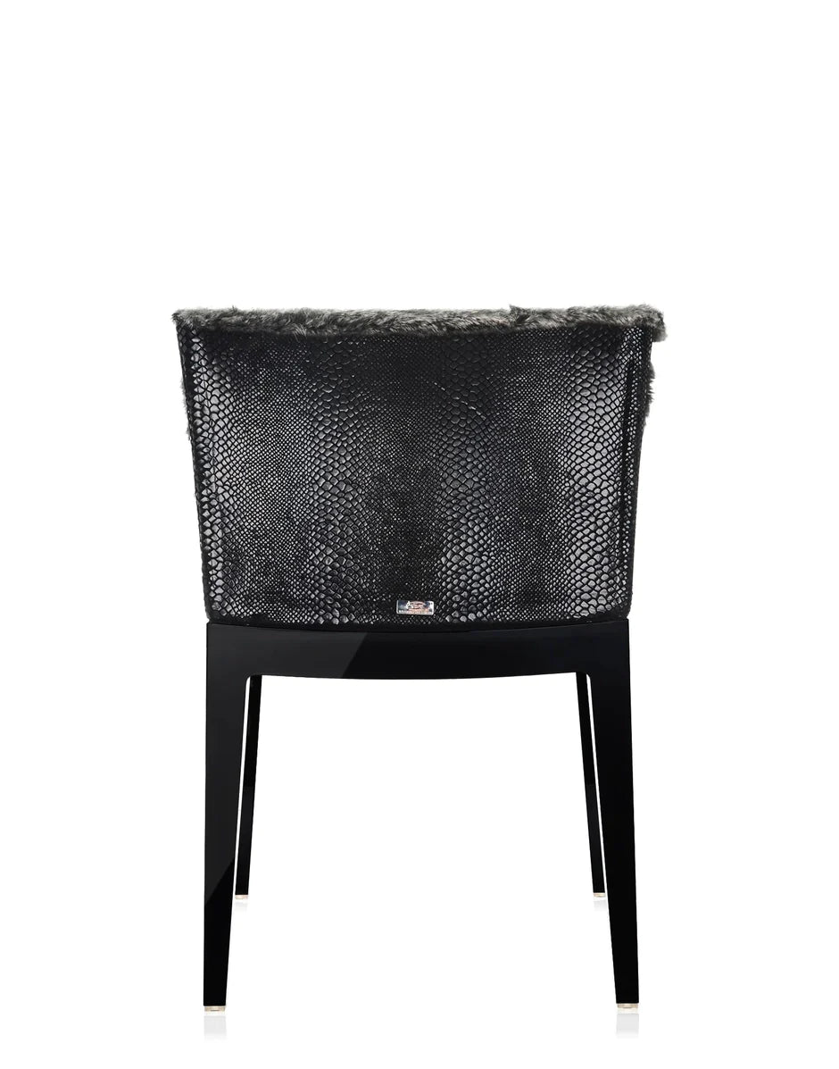 Kartell Mademoiselle Kravitz fauteuil, zwart/grijs