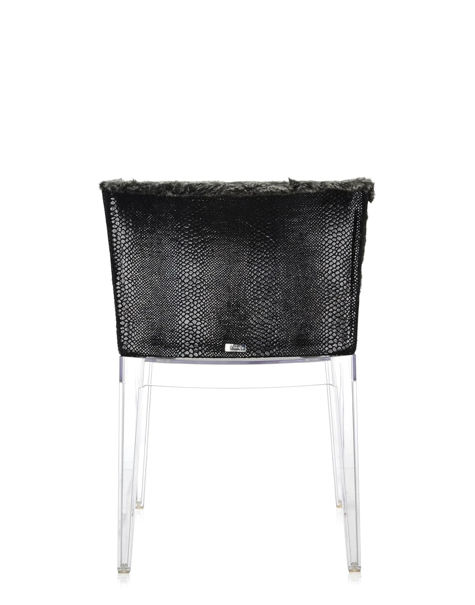 Kartell Mademoiselle Kravitz fauteuil, transparant/grijs