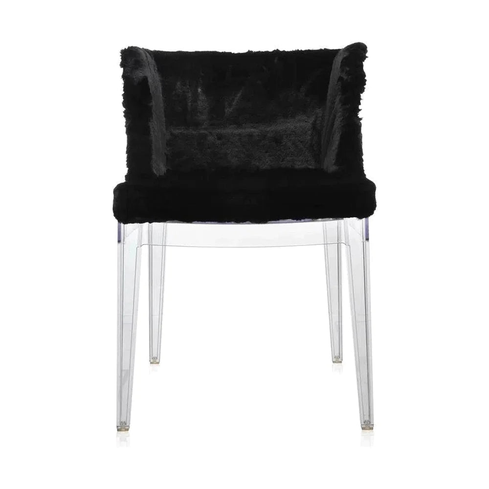 Kartell Mademoiselle Kravitz Plavers, trasparente/nero