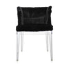 Kartell Mademoiselle Kravitz Armchair, Transparent/Black