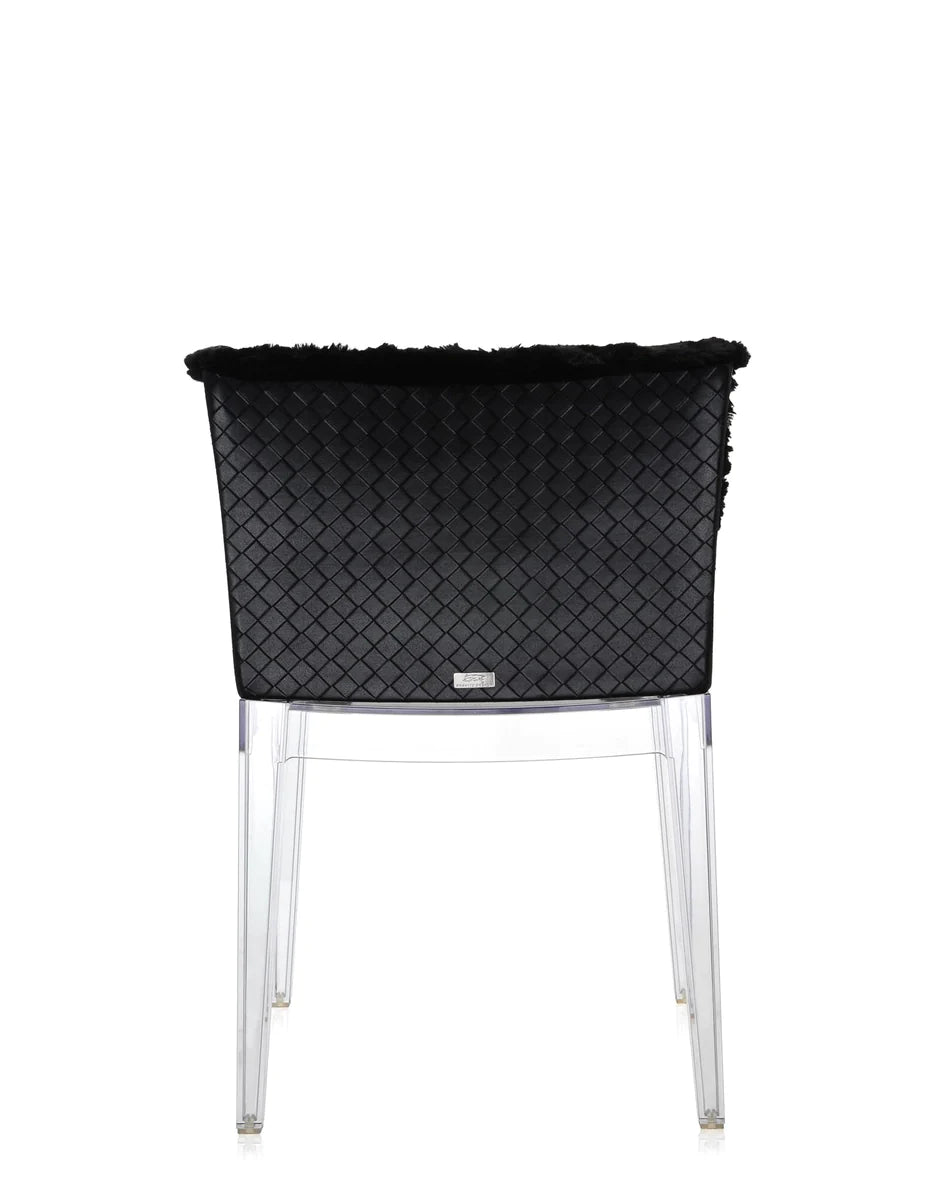 Kartell Mademoiselle Kravitz Sessel, transparent/schwarz