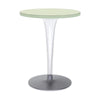 Kartell bovenste bovenste tafel rond buiten met ronde basis ⌀60 cm, groen