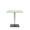 Kartell supérieur supérieur carré avec base carrée 70x70 cm, vert