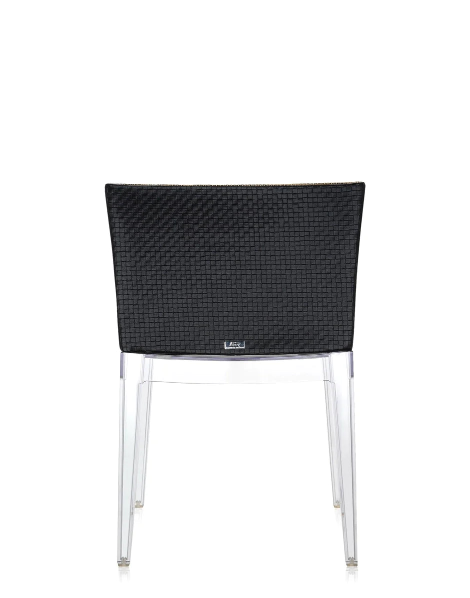 Kartell Mademoiselle Kravitz lænestol, gennemsigtig/raffia