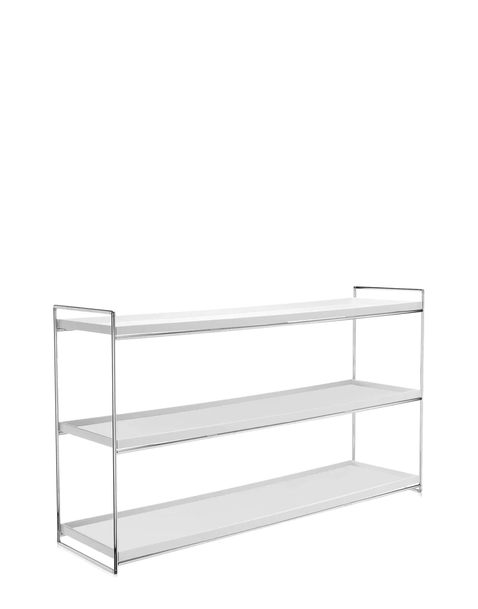 Kartell Tabletts Bücherregal, weiß