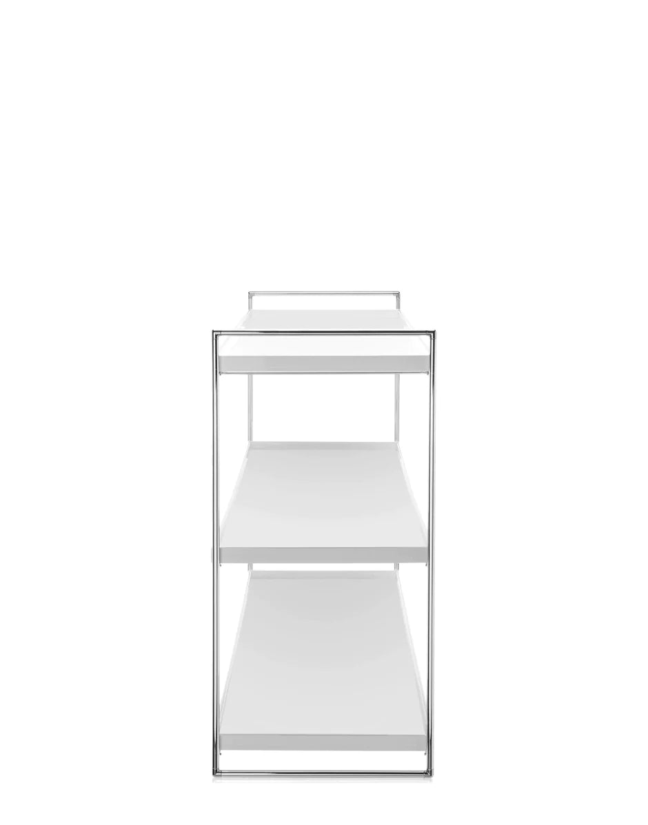 Kartell Tabletts Bücherregal, weiß