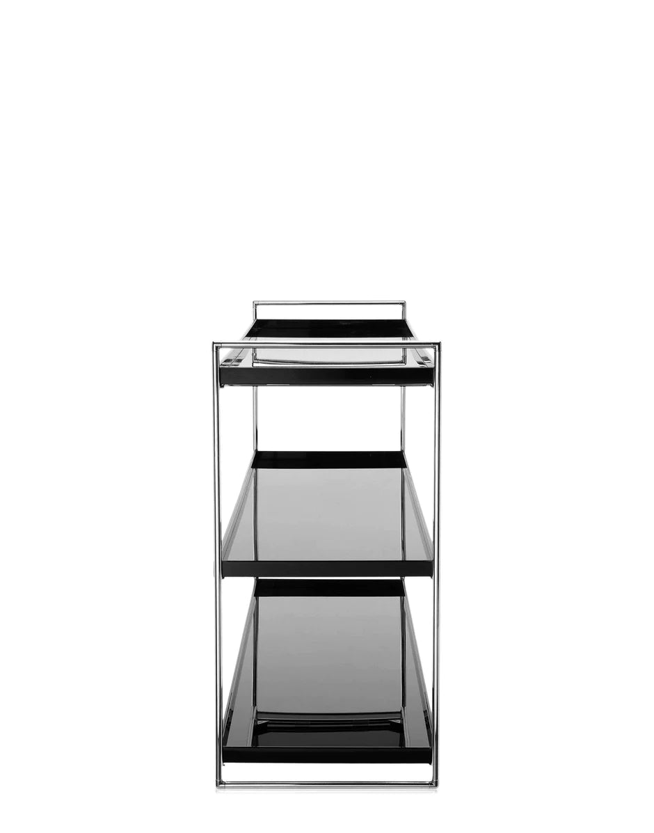 Kartell Tabletts Bücherregal, schwarz