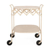 Kartell Gastone Trolley, crema per tappeti