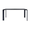 Kartell Four Desk 158x79 cm, musta/musta