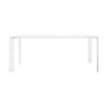 Kartell quatre bureau 190x79 cm, blanc / blanc