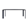 Kartell Fire skrivebord 190x79 cm, sort/sort