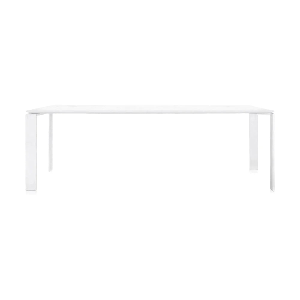 Kartell Four Desk 223x79 Cm, White/White