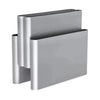 Kartell Magazine Holder, Silver