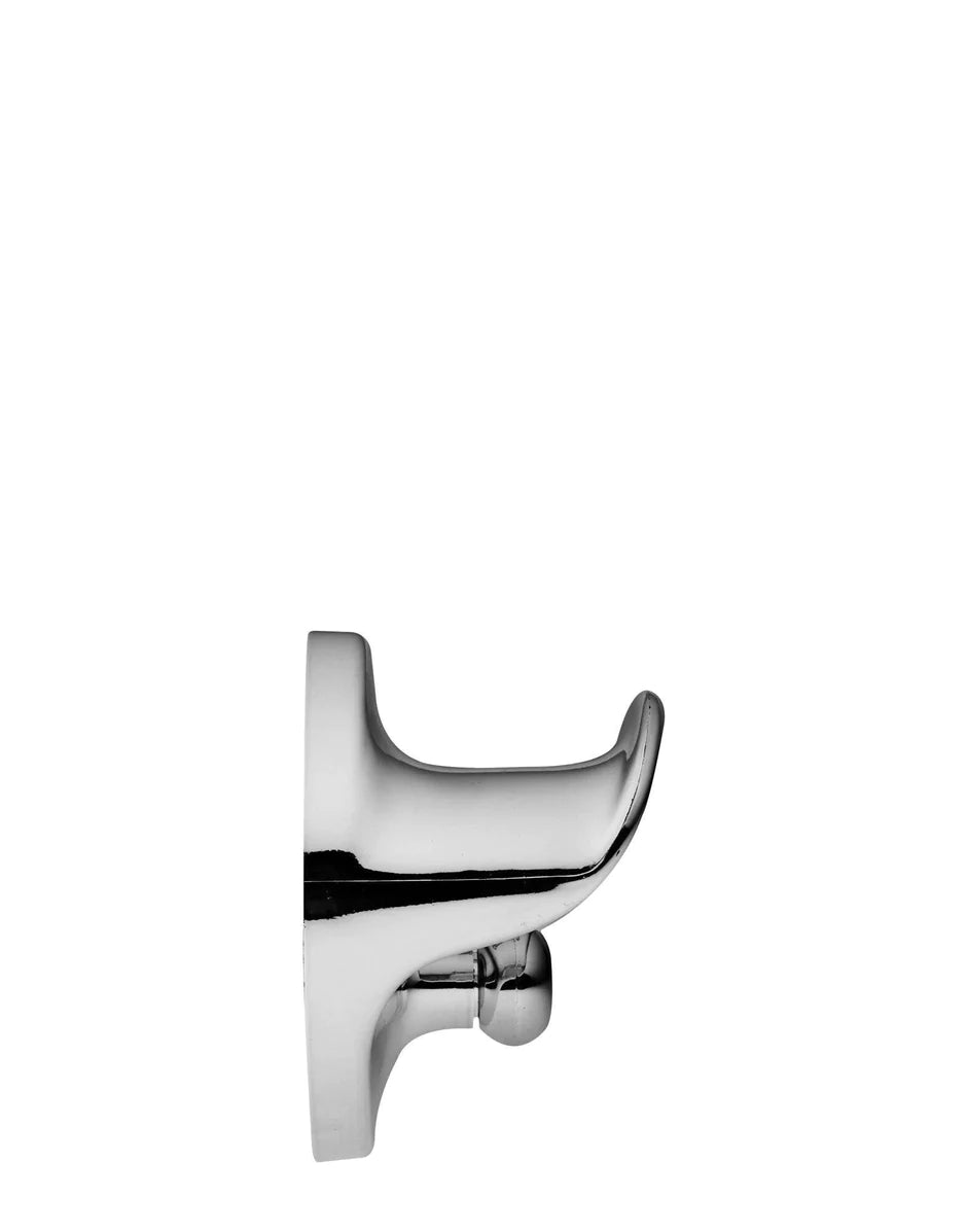 Kartell Set Of 2 Wall Clothes Hook, Chrome