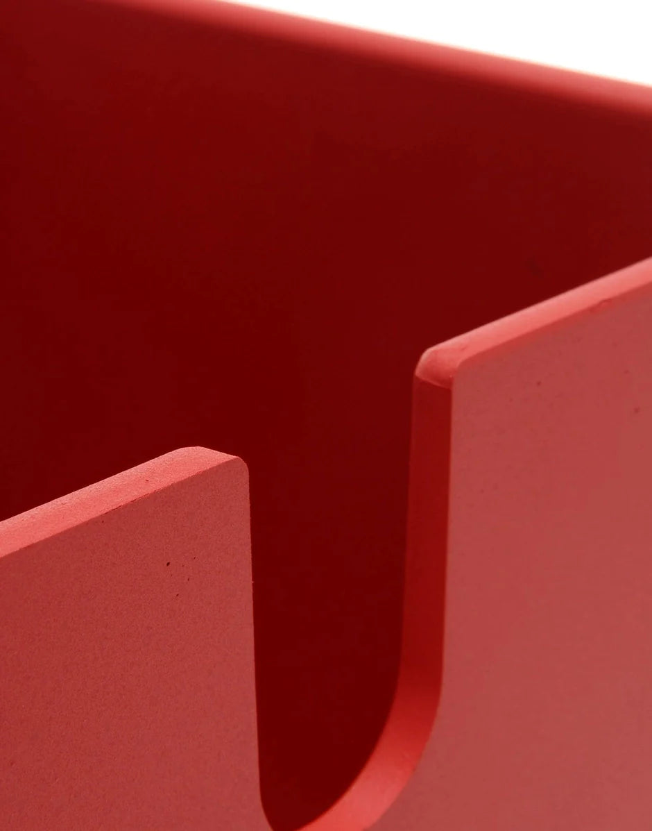 Kartell Polvara Cube For Bookcase, Red