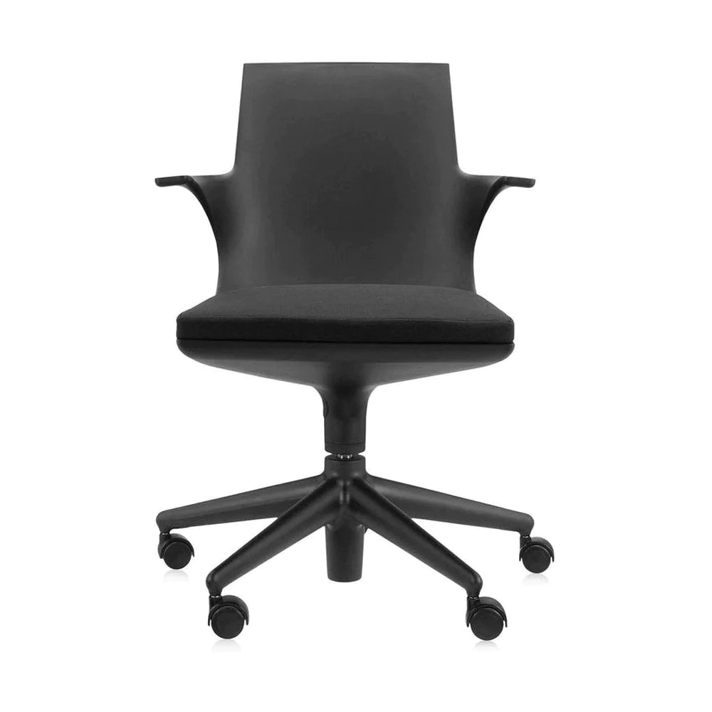 Kartell lepel fauteuil, zwart