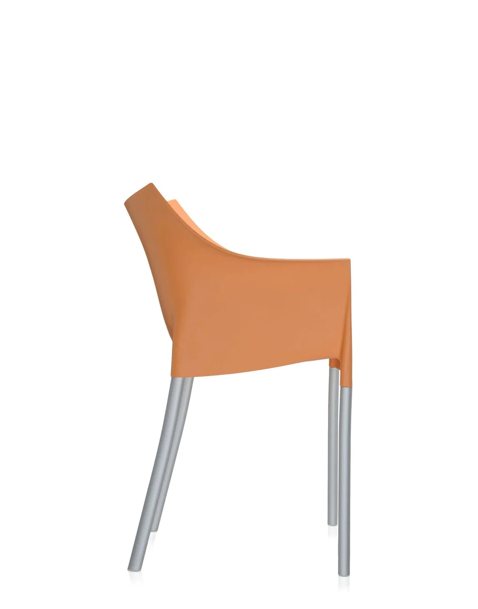 Kartell Dr. ingen lænestol, lys orange